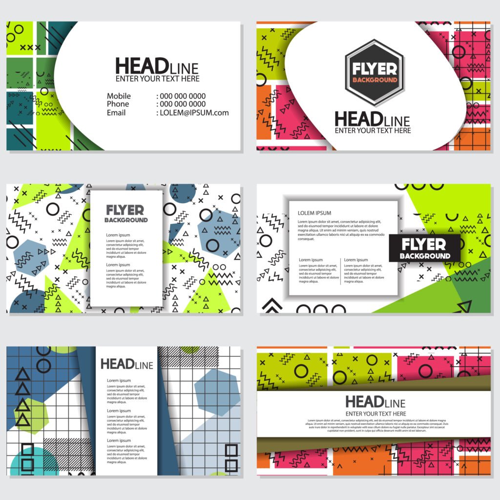 collection of designs