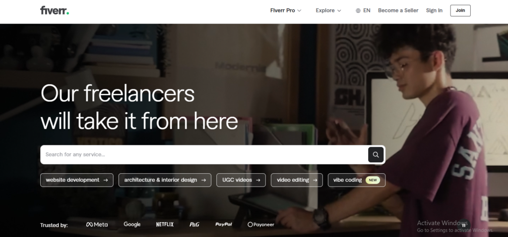 fiver interface 