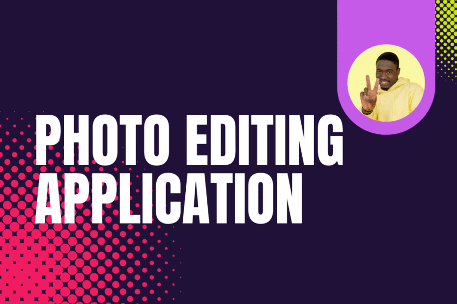 photo editing application
