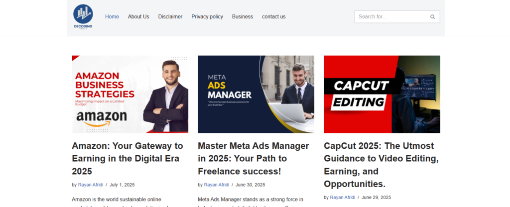 blogging website