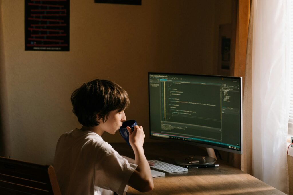 beginner learning codes and web development