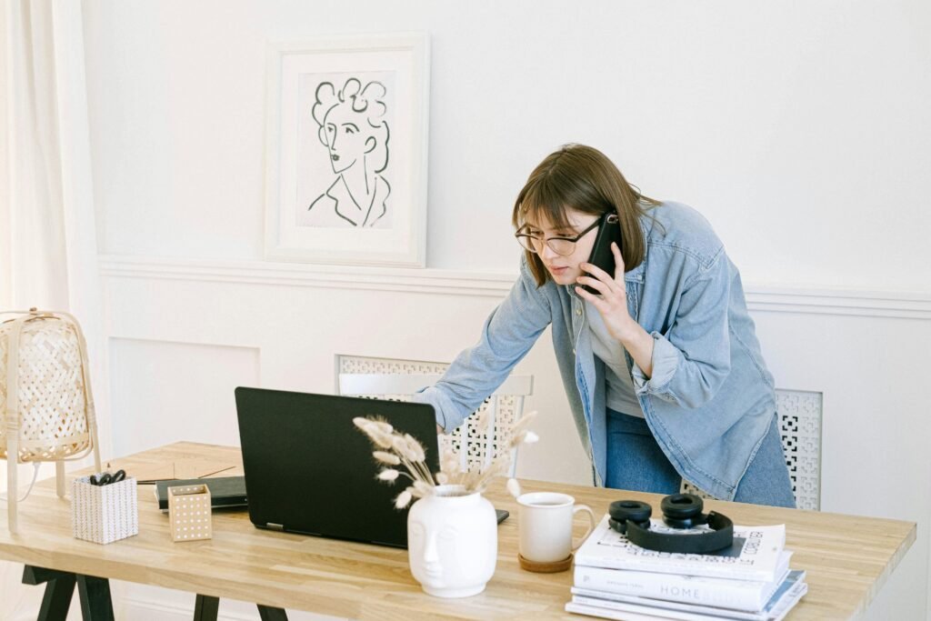 working freelancer