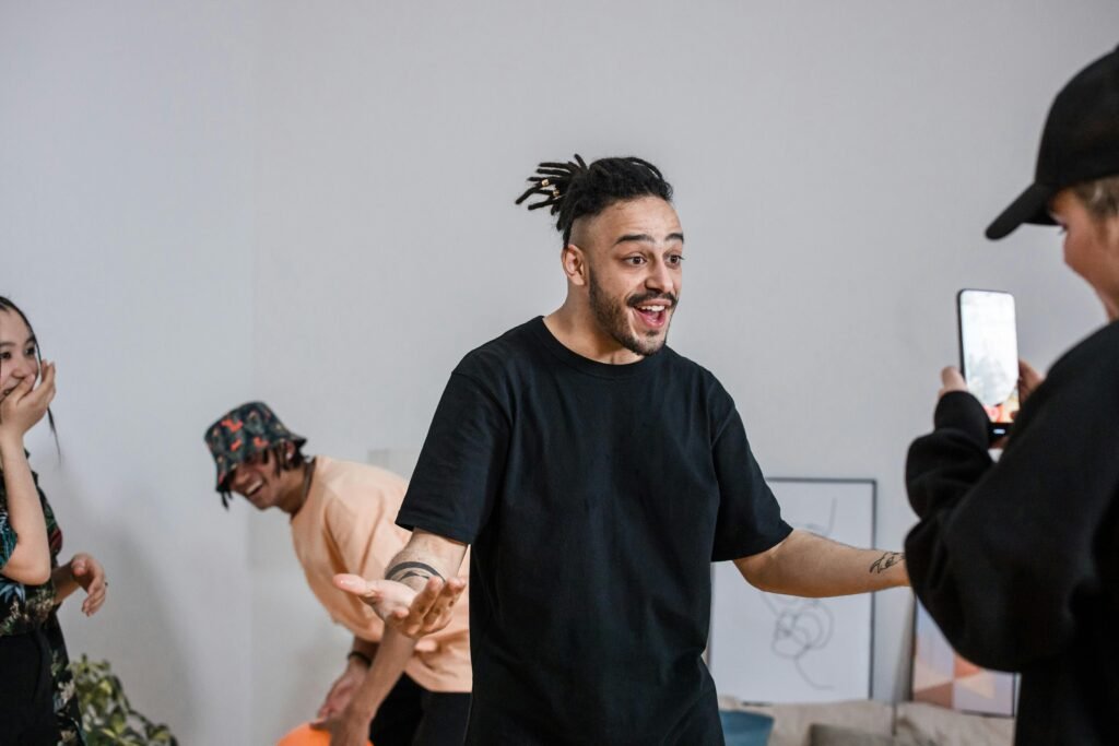 influencers making videos 