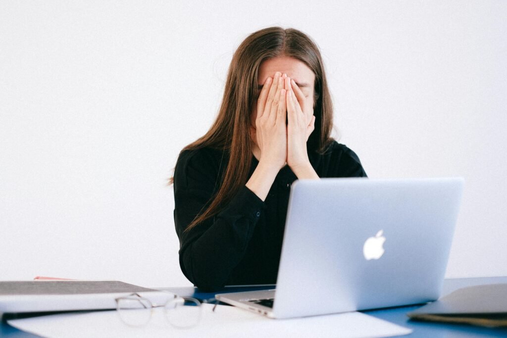 sad freelancer